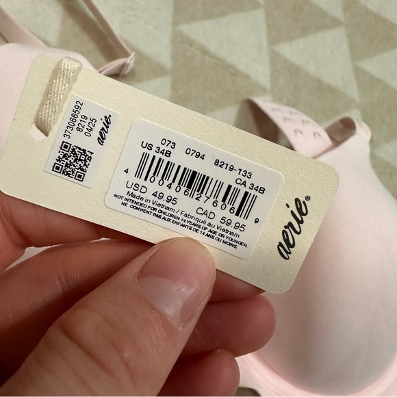 Aerie ballet pink SMOOTHEZ Full Coverage Lightly Lined Bra - Picture 4 of 5